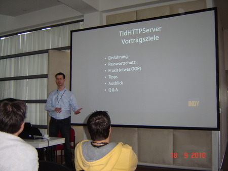 Arvid Winkelsdorf über OOP-basierte HTTP-Server mit INDY