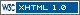 Valid XHTML 1.0